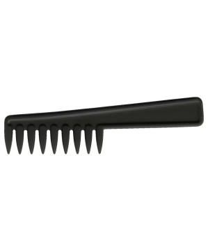 Peigne Rateau Noir Dts Large Pointue