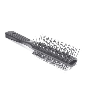 Brosse Duo-Face 2x9  Perlet Nyl Perlée Manche Ruby