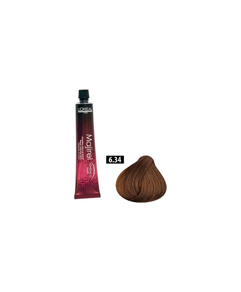 Coloration Majirel 6.34 - L'Oréal Pro (50ml)