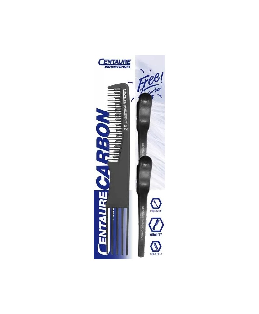 Peigne Centaure Carbon Extra 19.5Cm Fourch Av2Pinc