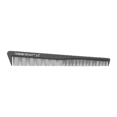Peigne Carbone biais 18cm + 2 pinces - Centaure