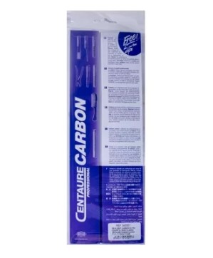 Peigne Cent Carbon Extra Coupe Dl 20Cm Av 2 Pinces
