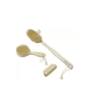 Brosse Cent.Ongle Soie Double Face
