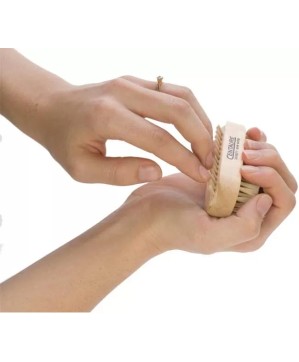 Brosse Cent.Ongle Soie Double Face