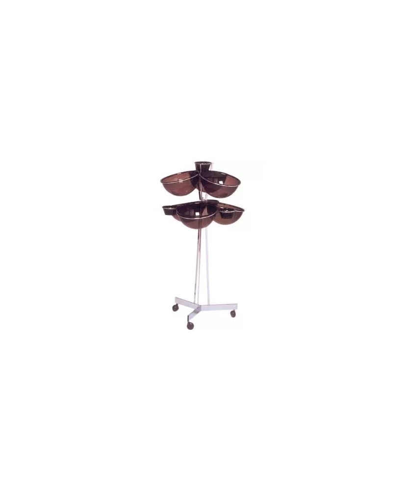 Table Charly Chromee 6 Vasq Fumés