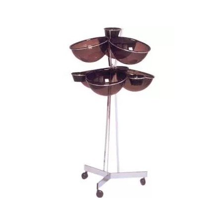 Table Charly Chromee 6 Vasq Fumés