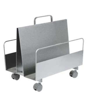 Porte Journeaux Métalo avec roulettes