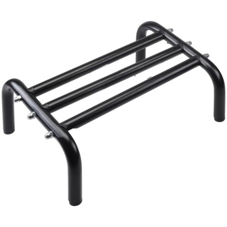 Repose Pied Noir/noir 3 Barres (ex chrome)