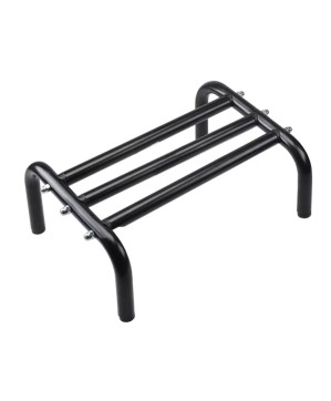Repose Pied Noir/noir 3 Barres (ex chrome)