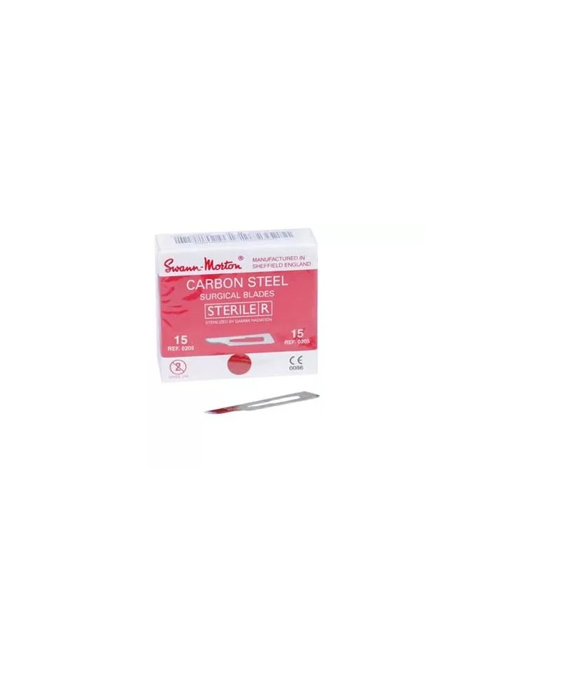 Lame Swann-Morton T15 Steril X100