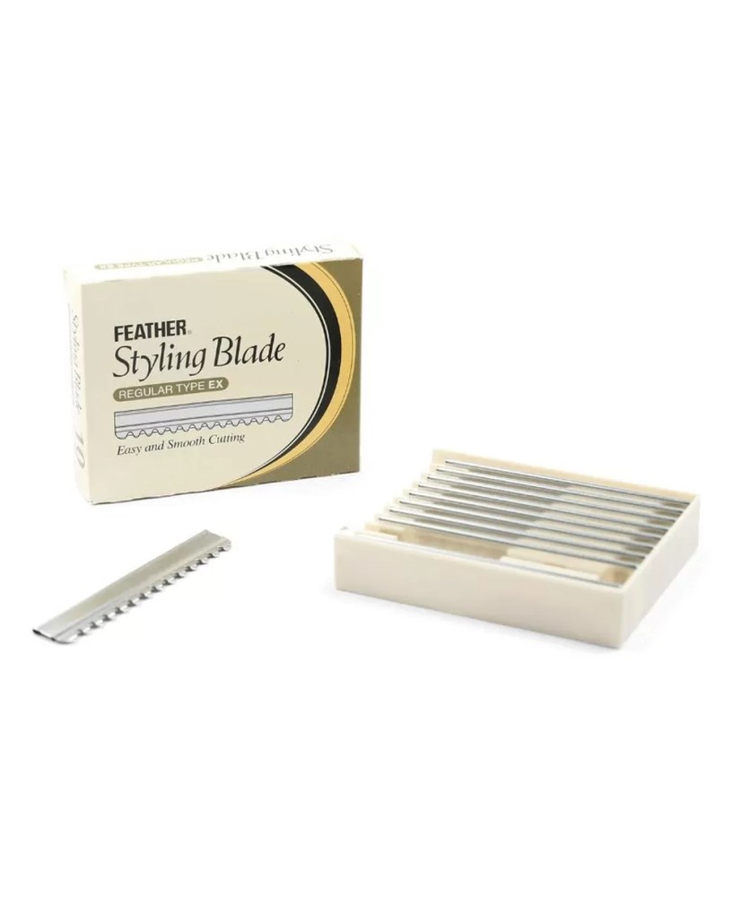 Lames Feather Professionnelles - Étui de 10 Lames