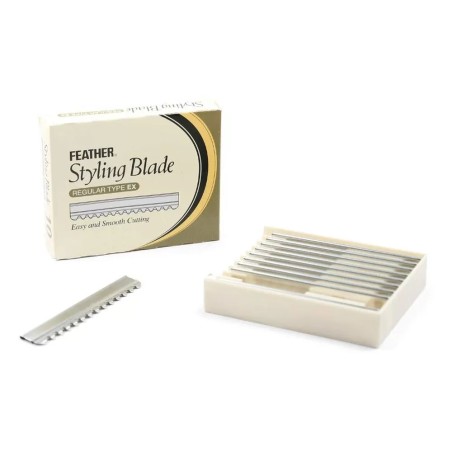 Lames Feather Professionnelles - Étui de 10 Lames