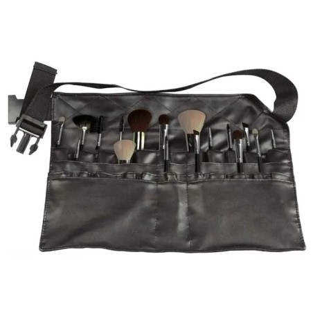 Trousse MAKE UP - Ceinture Réglable, Capacité 24 Pinceaux