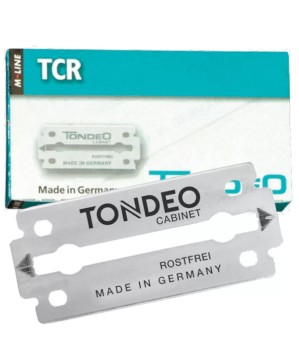 Lame Tondeo Courte Inox Etui De 10