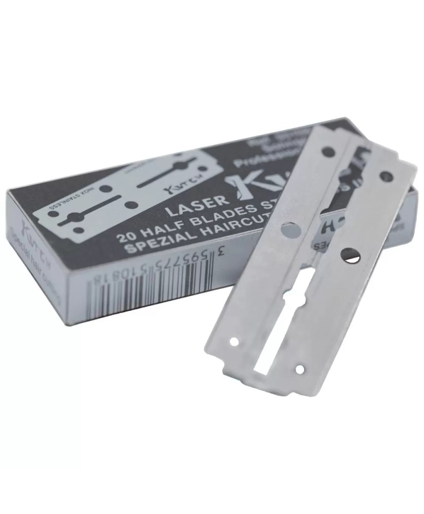 Lame Kutch Laser Etui de 10 double Silver