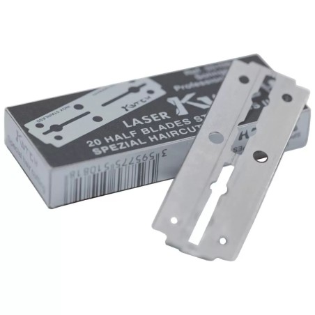 Lame Kutch Laser Etui de 10 double Silver