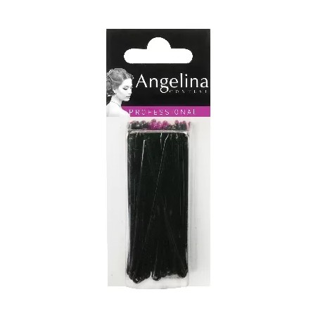 Pinces ondulées Kifix noir (5cm) x30