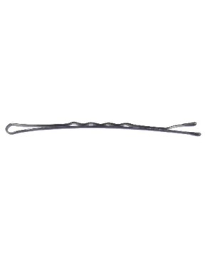Pinces ondulées Kifix noir (7cm) x30