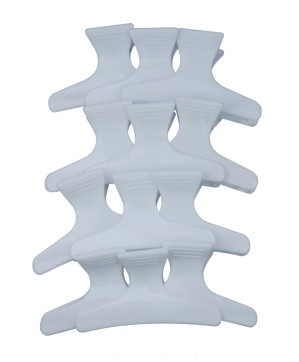 Pince Croco Blanche Super Gm Eco (8cm) X12