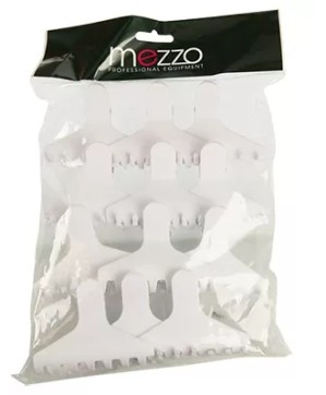 Pince Croco Blanche Miami Extra (8cm) X12