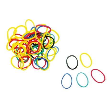 Elastic Bracelet Mini Multicolor 16Mm Sach.100Gr