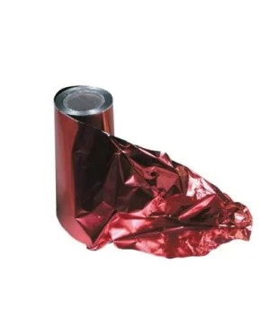 Aluminium Rouge - Rouleau 100M (12cm x 12microns)