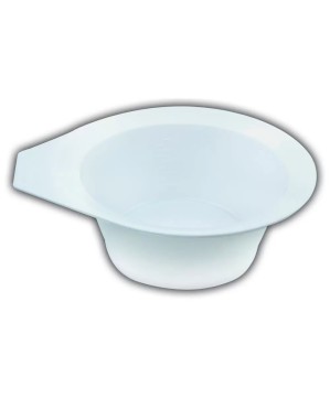 Bol Teinture Blanc Bord Simple
