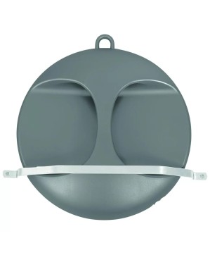 Grand Miroir ICE avec poignée Diam270mm Argent