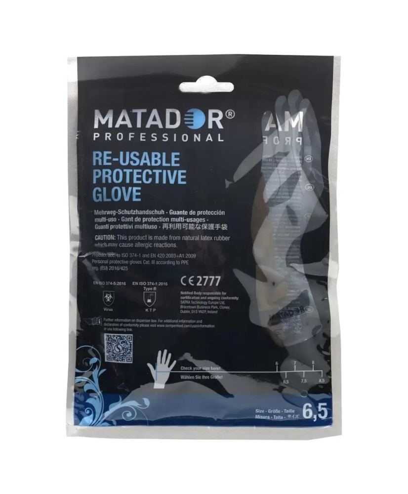 Gants Matador Paire Taille 6.5