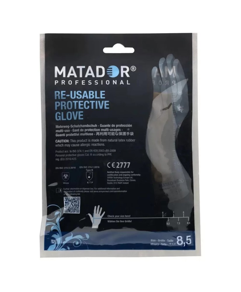 Gants Matador Paire Taille 8.5