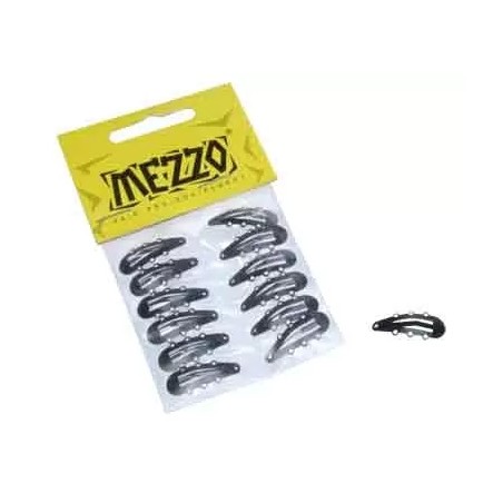 Pince Miniclip Postiche Pm x12 Noire 24mm
