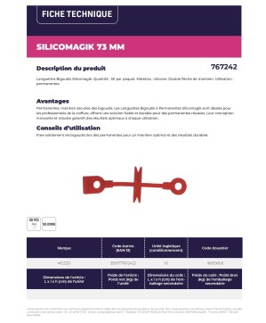 Languette Big Silicomagik X50 Tirettes