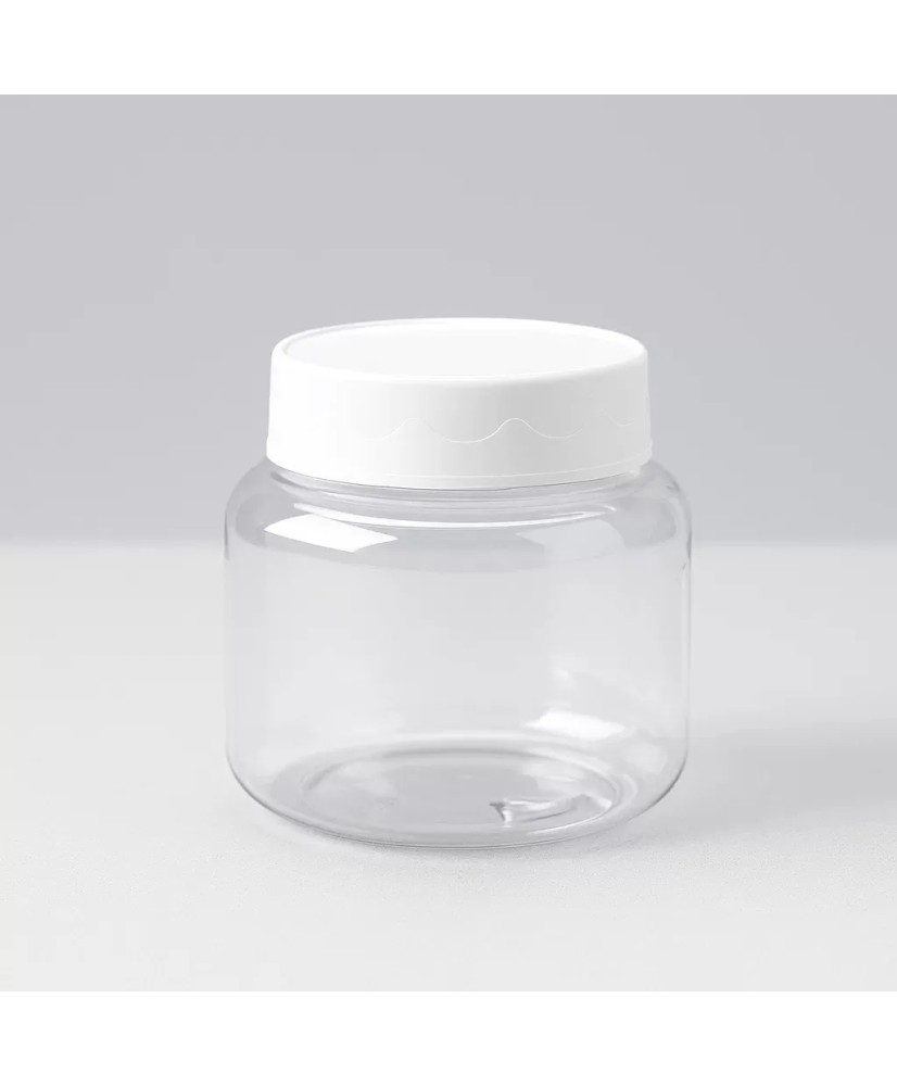 Pot Vide Avec couvercle 250Ml Creme+Poudre