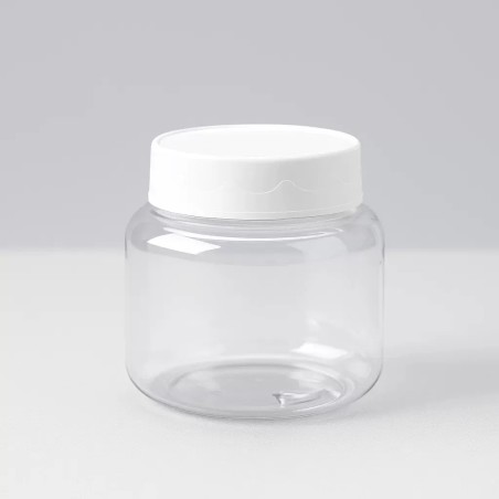 Pot Vide Avec couvercle 250Ml Creme+Poudre