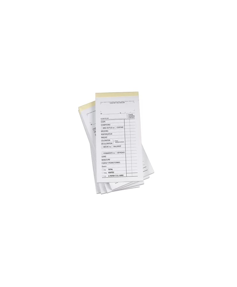 Bloc Chim.Sans N°Blanc 10Carnets Coif de 50Fiches Bloc Chim.Sans N°Blanc 10Carnets Coif de 50Fiches