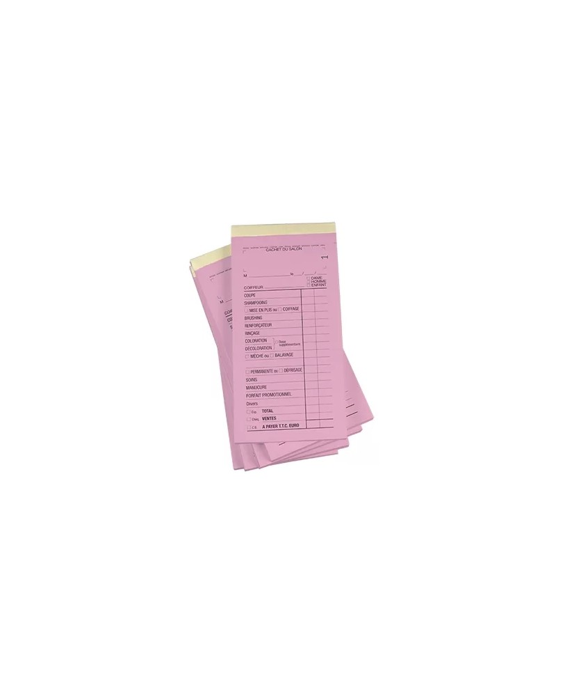Bloc Chim.Avn°Rose 10Carnets Coif  X50Fich