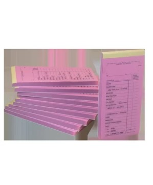 Bloc Chim.Avn°Rose 10Carnets Coif  X50Fich