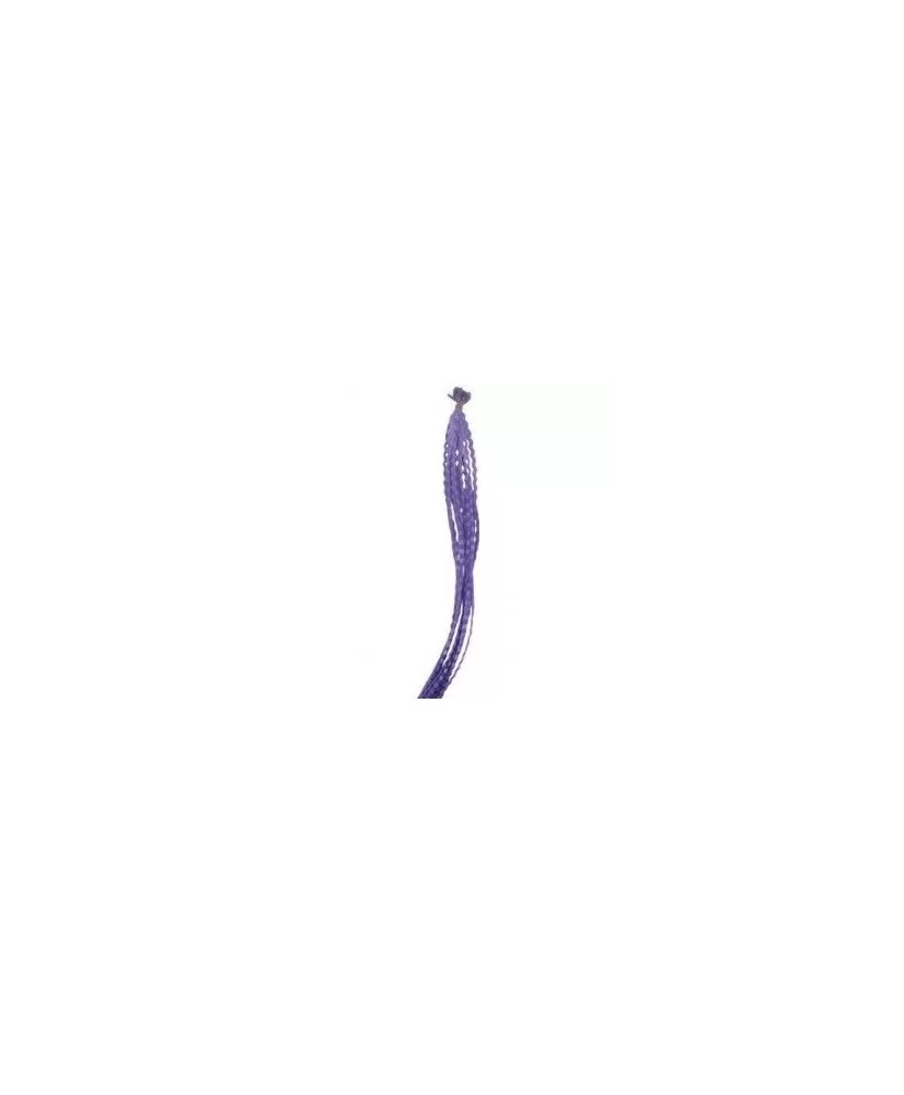 Mèches Synthétiques Zigzag 45cm x12 Violet