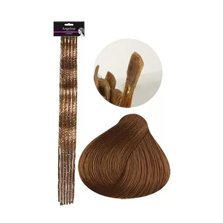 Mèches Naturelles 35cm x20 Blond Rouge 766