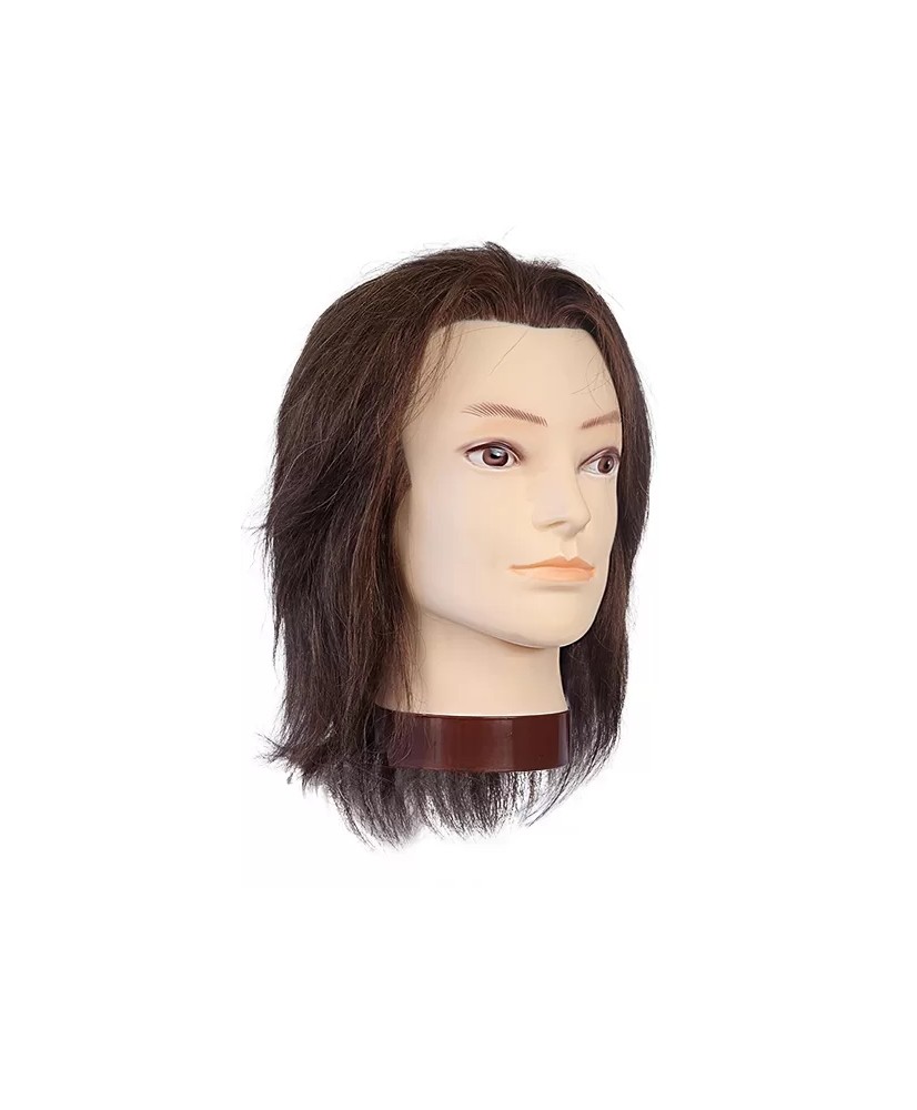 Tete étude JEAN cheveux naturels 25/30cms color 6