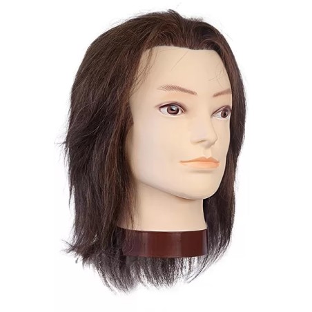 Tete étude JEAN cheveux naturels 25/30cms color 6