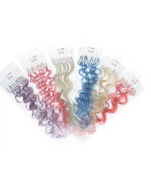 Mèches Naturelles Ringx10 Wavy 19 Rouge