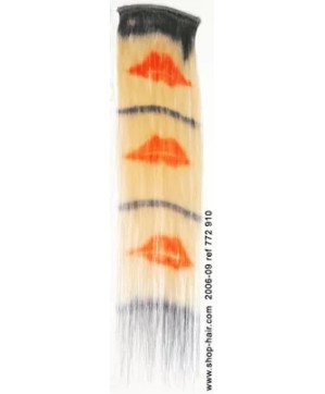 Mèches Naturelles Décor Kiss Bl/Rouge 12X45 Cm