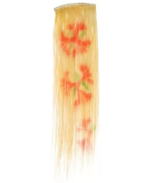 Mèches Naturelles Décor Blond Fleur   12X45Cm