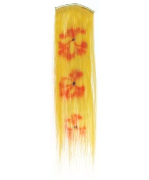 Mèches Naturelles Décor Gold Fleur Rou12X45Cm
