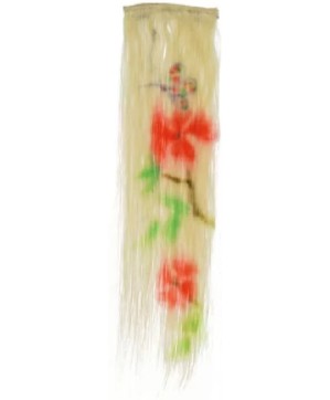 Mèches Naturelles Décor Blond Tc Fleur12X45Cm
