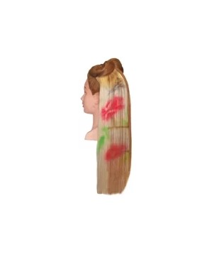Mèches Naturelles Décor Blond Tc Fleur12X45Cm