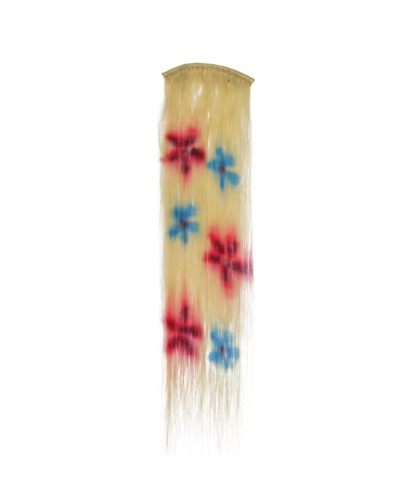 Mèches Naturelles Déco Blond Bifleur 12X45Cm