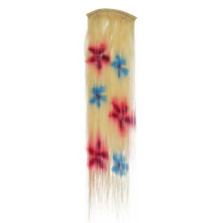 Mèches Naturelles Déco Blond Bifleur 12X45Cm
