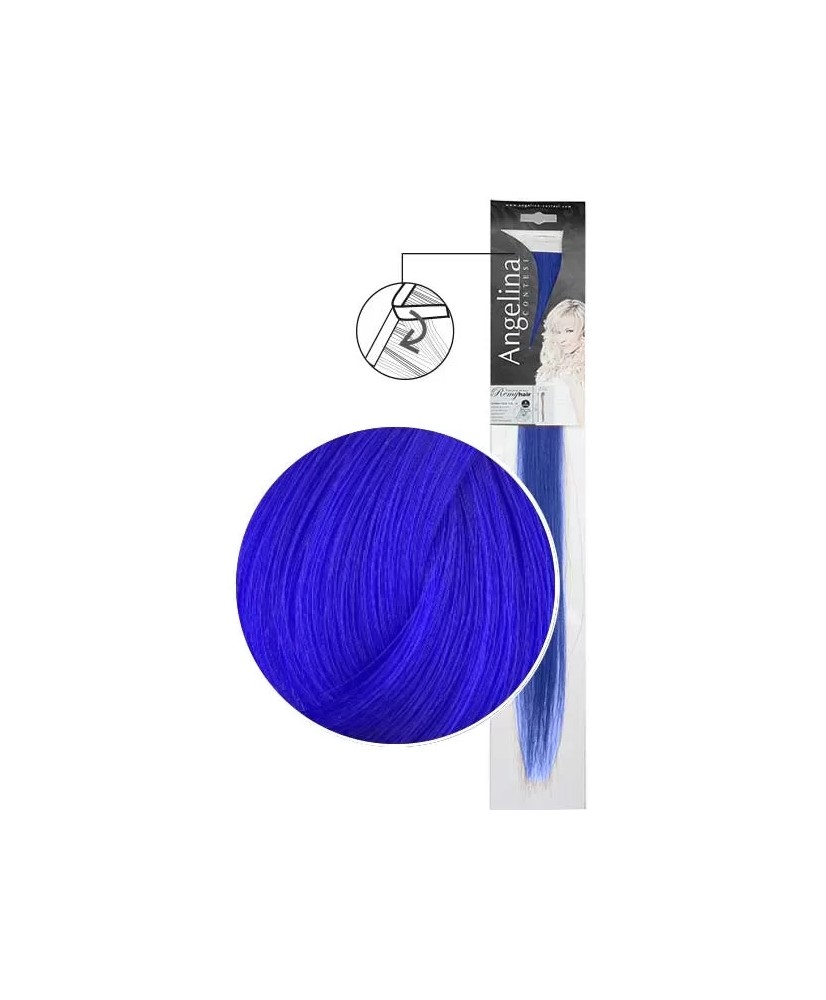 Mèche Ag-Ct Remyhair Bleu    4X45Cm Skinyx2